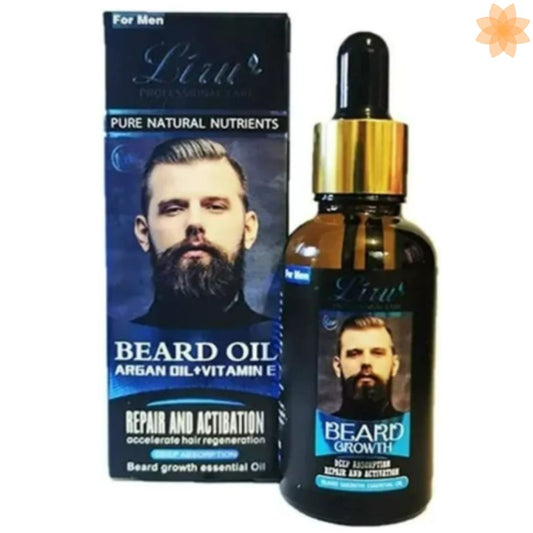 Serum Para Crecimiento De Barba Y Bigote.