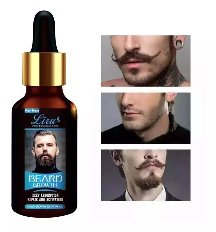 Serum Para Crecimiento De Barba Y Bigote.